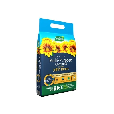 Image of Westland Peat Free Multi Purpose Compost with John Innes 10L