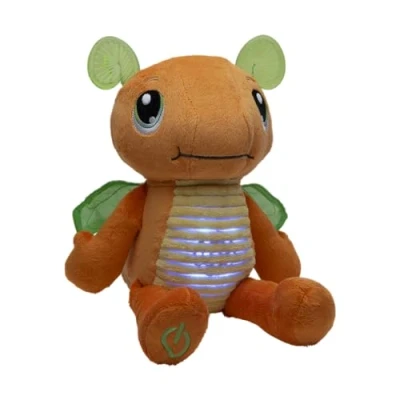 Image of Glo Friends Playskool Wigglebug Wiggle, Hop, Stop! — Interactive Soft Plush with 4 Modes Games, Stories, Free Play, and Bedtime SEL Toy Ages 2+