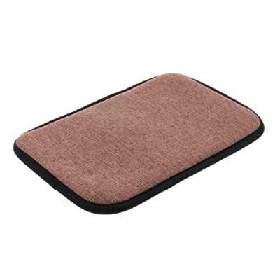 Image of LOVIVER Cotton Brown Kitchen Cushion Dining Pads With Gripper Backing, 30x40cm