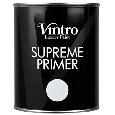 Image of Vintro Paint Multi Surface Primer &amp; Undercoat Quick Drying 1 Litre (White)