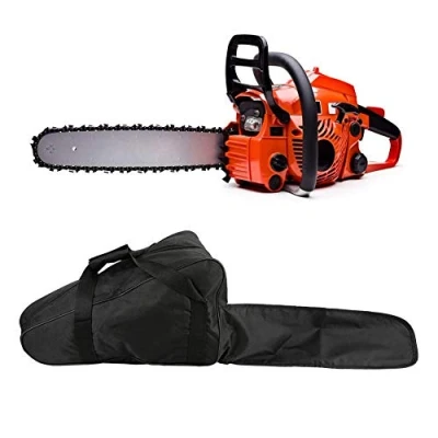 Image of TOPINCN Chainsaw Carrying Bag Portable Storage Case Waterproof Full Protection Oxford Cloth Chain Saw Holder for Lumberjack