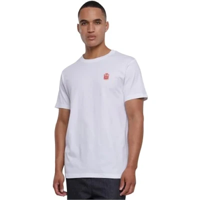 Image of Mister Tee HAVE A Drink Basic Tshirt, Men&#039;s, Size: XS, White