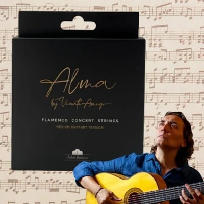 Image of GUITAR STRINGS &quot;ALMA&quot; by VICENTE AMIGO Solera Flamenca