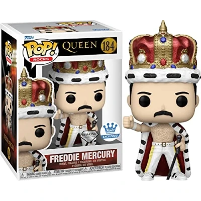 Image of Funko POP! Queen Freddie Mercury King Diamond Glitter