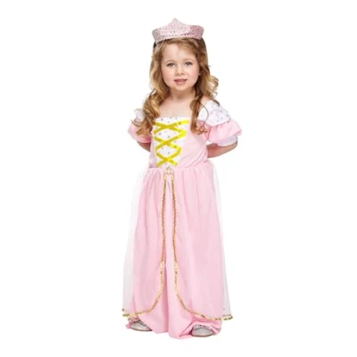 Image of Pink Girls Princess Fancy Dress Costume Age 3