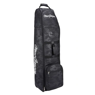 Image of MacGregor VIP Deluxe Wheeled Travel Cover Black/Camo