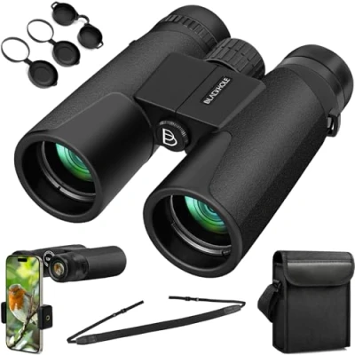 Image of Black hole Binoculars for Adults 12x42 High Power with BAK4 Prism and FMC Lens, Compact Bird Watching Stargazing Traveling Hunting Hiking,