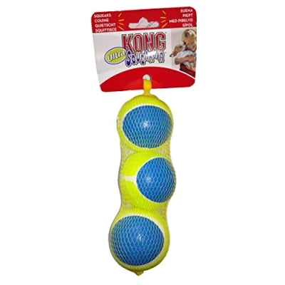 Image of Ultra Strong Squeaky Air Kong Ball for Dogs (1 Pack of 3)