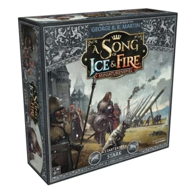 Image of CMON, A Song of Ice &amp; Fire Stark, Starter Set, Tabletop, 2 Players, Ages 14+, 45+ Minutes, German, Multilingual