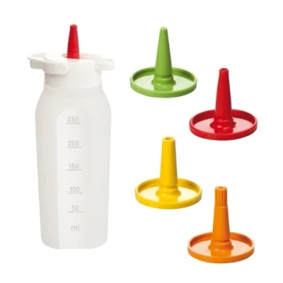 Image of Tescoma Condiment Dispenser, 4 Nozzles, 250 ml Presto, Assorted, 500