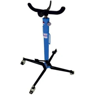 Image of Motacare Vertical Car Transmission Jack 500kg / 0.5T Hydraulic Motor Gearbox Workshop Garage Lift