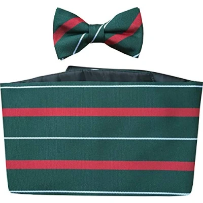 Image of Light Infantry Regimental Cummerbund &amp; Bow Tie Set (Includes Hanky)