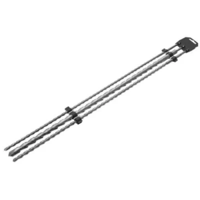 Image of Neilsen 3pc Extra Long Reach 1000mm 1M SDS Masonry Brick Drill Bit Set