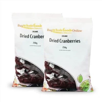Image of Organic Dried Cranberries 500g