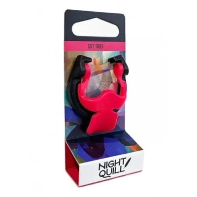 Image of Night Quill Can Actuator Spray Paint Nozzle Presser Mixed Level Ergonomic Tool (Red Soft Touch)