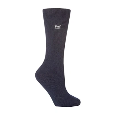 Image of Ladies Original Thermal Heat Holder Socks Size 4 8 Uk, 37 42 eur (Indigo)