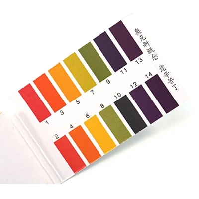 Image of PH Test Paper, 1 Set 80 Strips Full Range Alkaline Acid 14 Paper Water Litmus Testing Kit for Home Daily Test, Class Experiment, Lab, etc