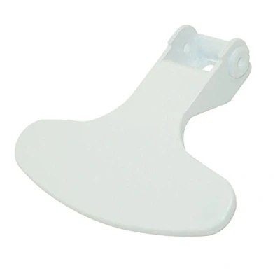 Image of Genuine Beko WMB81445L WME8227W 1 Washing Machine Door Handle Lever (White)