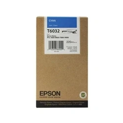 Image of Epson T6032 Cyan (220ml) Ink Cartridge for Stylus Pro C13T603200