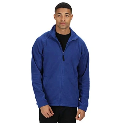 Image of Regatta Men&#039;s Thor Iii Fleece Zip with Quick Dry Property, Men&#039;s, Dark Royal Blue, 5XL