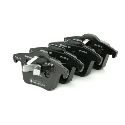 Image of 274330, 2743300, 274512, 274528, 2745280 Brake pad set BREMBO P 86 019 excl. wear warning contact with piston clip without accessories VOLVO: XC90 I