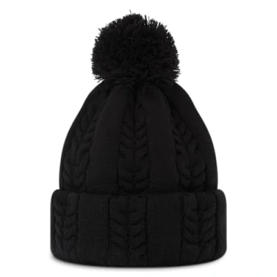 Image of FootJoy Women&#039;s Cable Knit Bobble Black