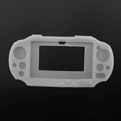 Image of Silicone Soft Gel Rubber Protective Shell Case Cover For Sony PS Vita 2000 PSV Skin (White)