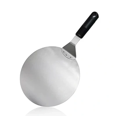 Image of Pizza Peel, Cake Lifter 10 inch, Stainless Steel Spatula, Pie Server Tray Shovel