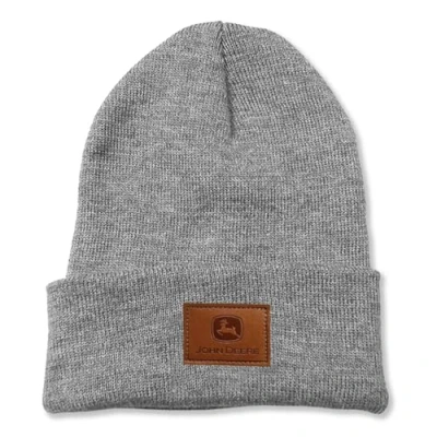 Image of John Deere Beanie Hat (OFA, Charcoal)