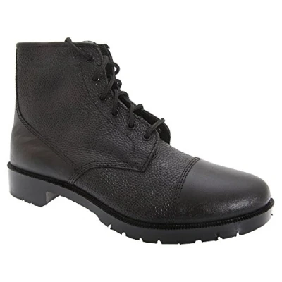 Image of Grafters M391A Mens Cadet Boots In Black, Size: 12