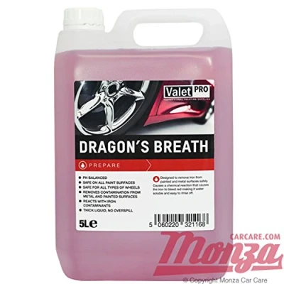 Image of Valet PRO Dragons Breath Iron x Remover **Contamination Disolver** 5 Litre