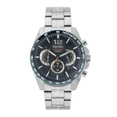 Image of Seiko Mens Analogue Quartz Watch with Stainless Steel Strap SSB345P1