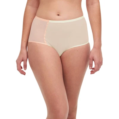 Image of Chantelle Womens SoftStretch High Waisted Brief Pink Polyamide One Size