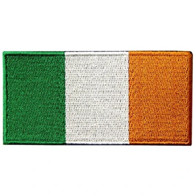 Image of Republic of Ireland Flag Embroidered Irish National Emblem Iron On Sew Patch