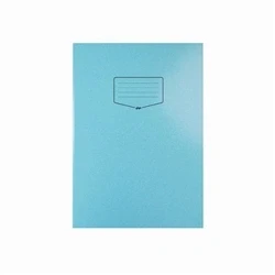 Image of Silvine Tough Shell Exercise Book A4+ Blue (Pack of 25) EX155