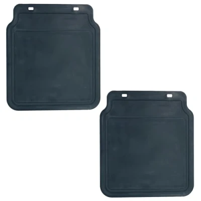Image of AB Tools PAIR Caravan Wheel Mudflap Rain Spray Suppression Trailer Mud Flap Guard