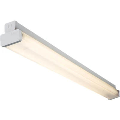 Image of KnightsBridge 5ft Diffuser For T8 Fluorescent Batten 2x58W