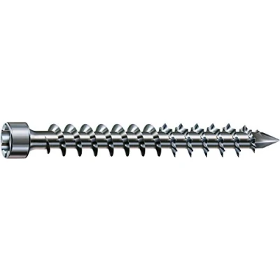 Image of Spax wood screws, 8.0 x 220 mm, pack of 50, T Star plus, cylinder head, fully threaded, cut tip, WIROX A3J, 1221010802205