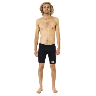 Image of RIP CURL Mens Thermo Pro Sailing Boating Watersports Shorts Black Thermal Warm Heat Layer Layers