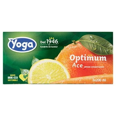 Image of YOGA ACE Juice 3 X 200 ML