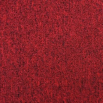 Image of 40 x Carpet Tiles Scarlet Red 10m2 Heavy Duty Commercial Retail Shop Office Home Domestic Premium Flooring Easy Installation 50cm Square Anti Slip