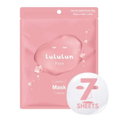 Image of LuLuLun Pure Evreeze Face Mask, Pack of 7