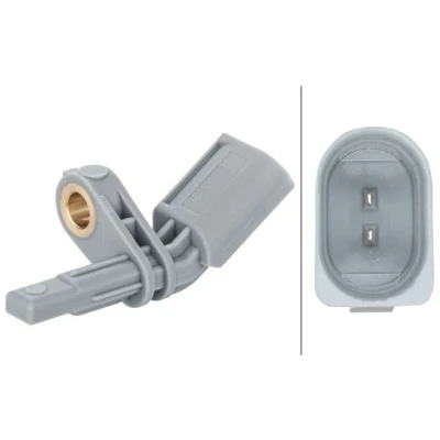 Image of 95560640510, 95560640511, 95560640512 ABS sensor HELLA 6PU 012 679 931 Active 2 pin connector VOLKSWAGEN: Transporter 6, Tiguan I