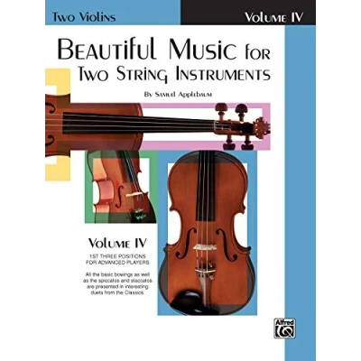 Image of Beautiful Music for Two String Instruments Book IV: 2 Violins: 4