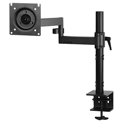 Image of ARCTIC X1 Monitor arm for one monitor, stand up to 40&quot;/43&quot; Ultrawide, 10 kg/22 Ibs, Tiltable, Swivelable, Height adjustable, VESA 75x75/100x100 Black