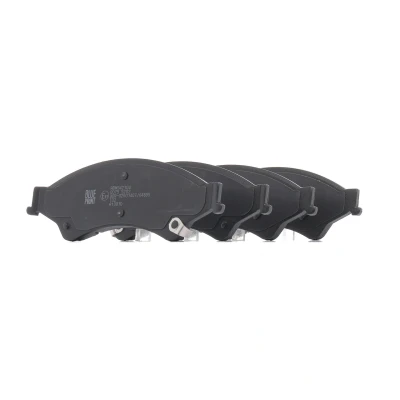Image of MB3C2001AA Brake pad set BLUE PRINT ADM542104 Front Axle with acoustic wear warning bolts/screws FORD: Ranger Mk3