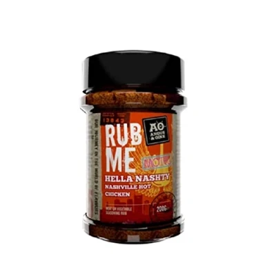 Image of Angus and Oink Rub Me Hella Nashty Nashville Hot Chicken Seasoning, 200 g (Pack of 1)