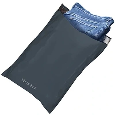 Image of Mailing Poly Postal Self Seal Bags YUNJU Postage Packaging Mailers Posting Shipping Post Parcels Package 12x16 Inch 10 Pack