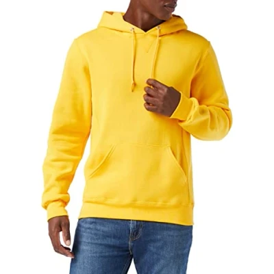 Image of Russell Athletic Men&#039;s Dri Power Pullover Fleece Hoodie, Gold, L
