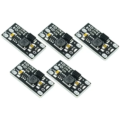 Image of TECNOIOT 5pcs Mini DC Boost Step Up Converter Board Module 3.7V to 5V 8V 9V 12V Output